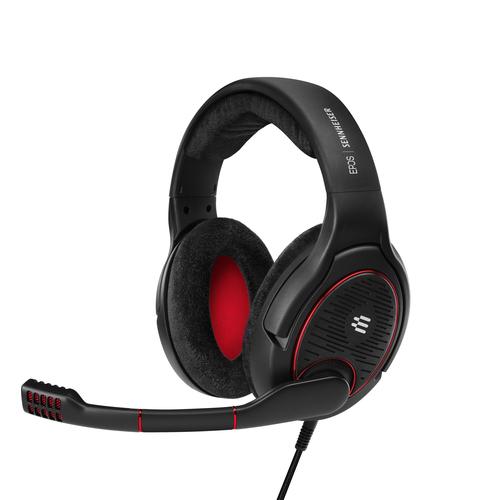 EPOS | SENNHEISER GAME ONE Auricolare Cablato A Padiglione Giocare Nero, Rosso