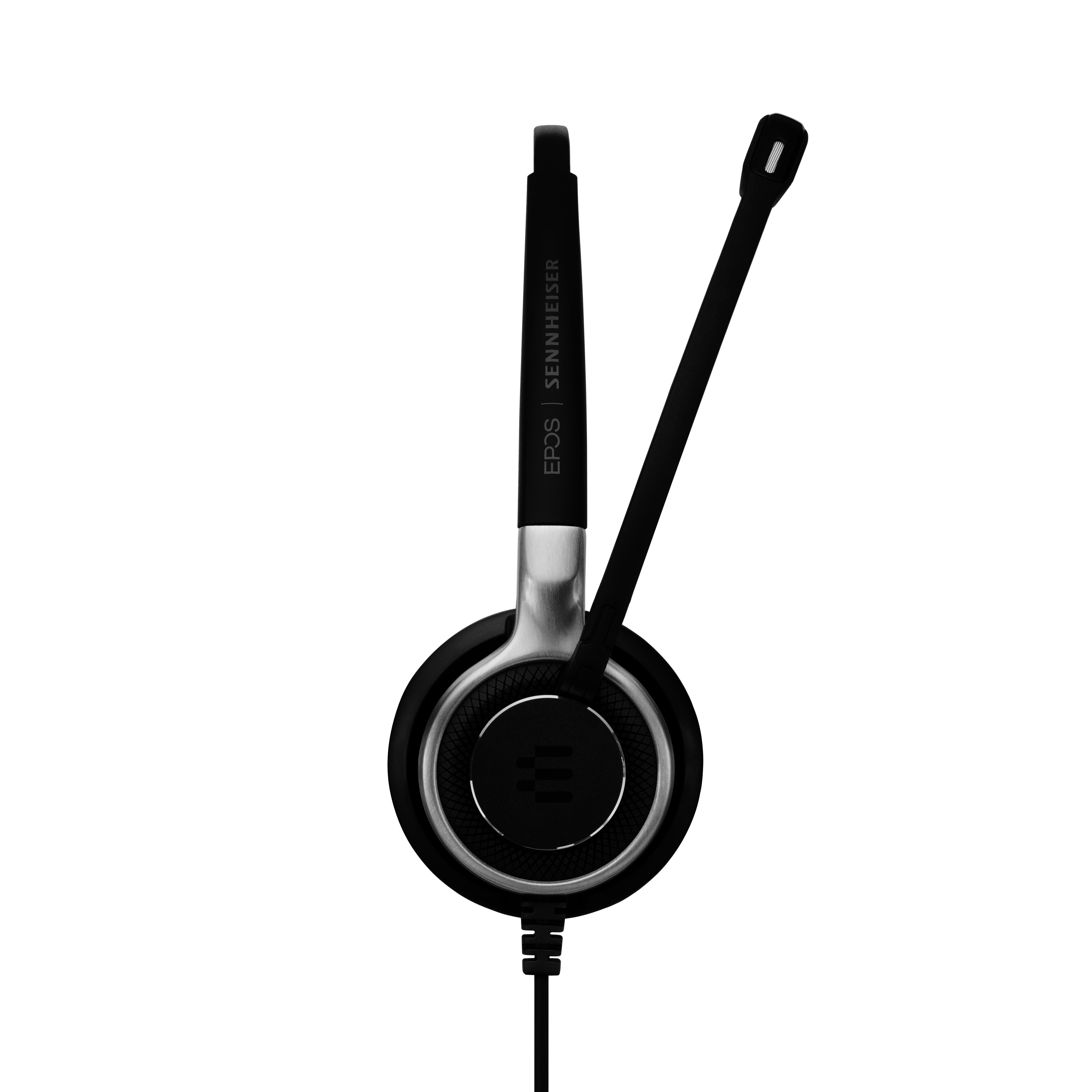 EPOS | SENNHEISER IMPACT SC 665 Auricolare Cablato A Padiglione Musica e Chiamate Nero, Argento