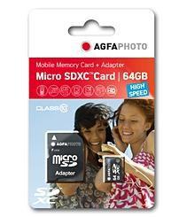 Microsdxc da 64 GB classe 10