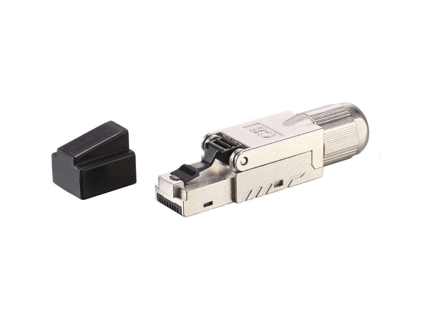 Spina RJ45 Cat 8.1 senza attrezzi,