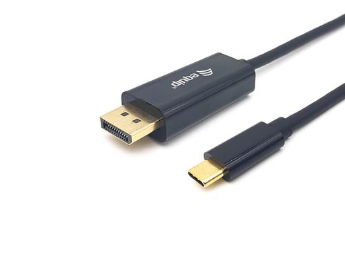 Equip 133427 cavo e adattatore video 2 m USB tipo-C DisplayPort Grigio