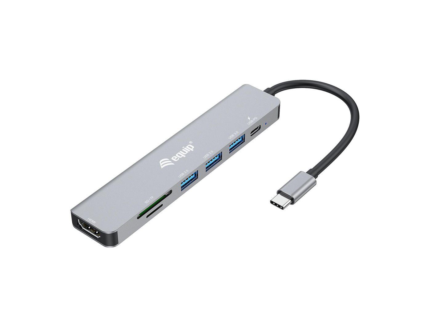 USB-C 7 in 1 multifunzionale