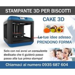 STAMPANTE ALIMENTARE 3D - PER MAGGIORI INFORMAZIONI CONTATTACI