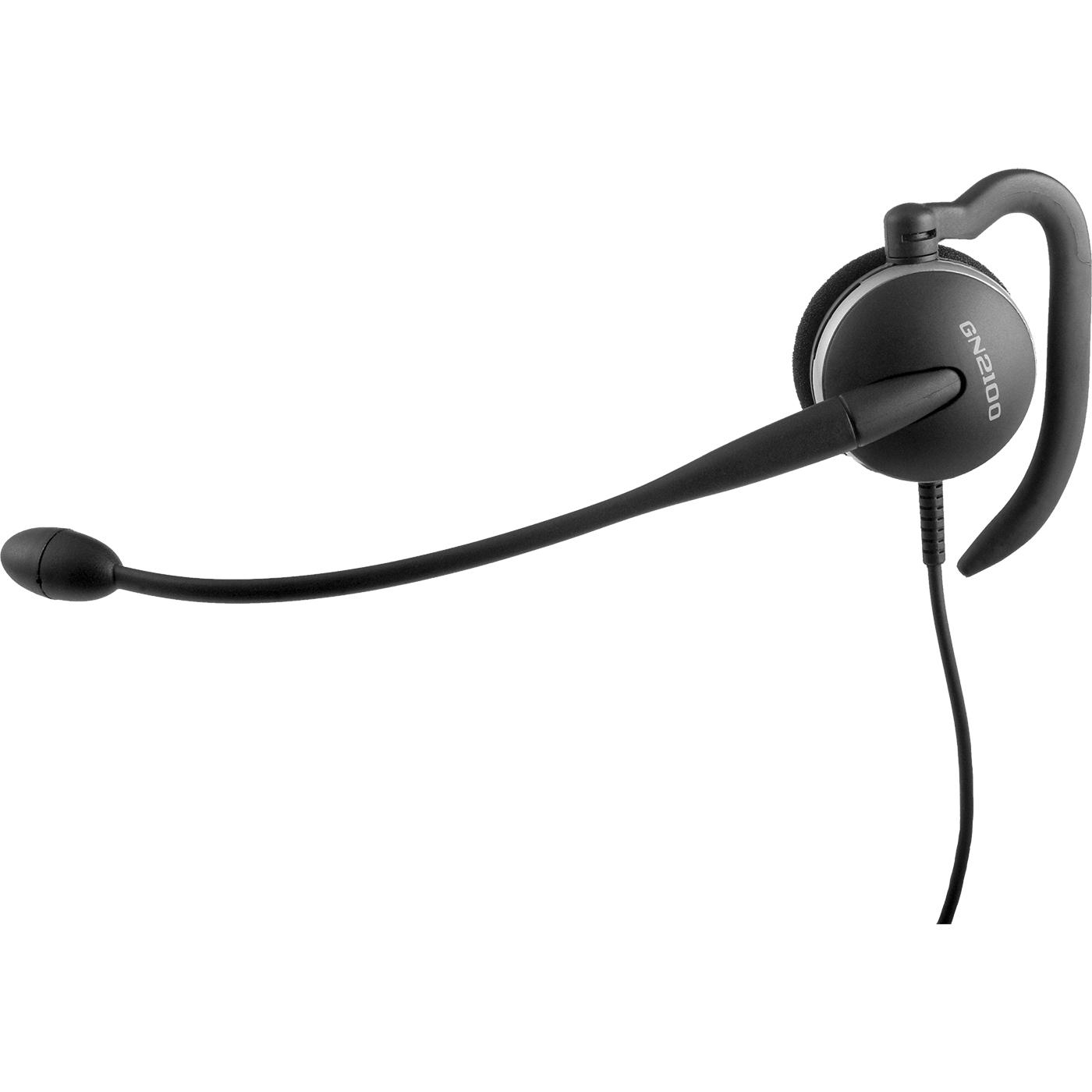 Jabra 2126-82-04 cuffia e auricolare Cablato A clip Ufficio Bluetooth Nero (GN2100 3 IN 1NC FLEXIBLE - 82 E-STD NC)