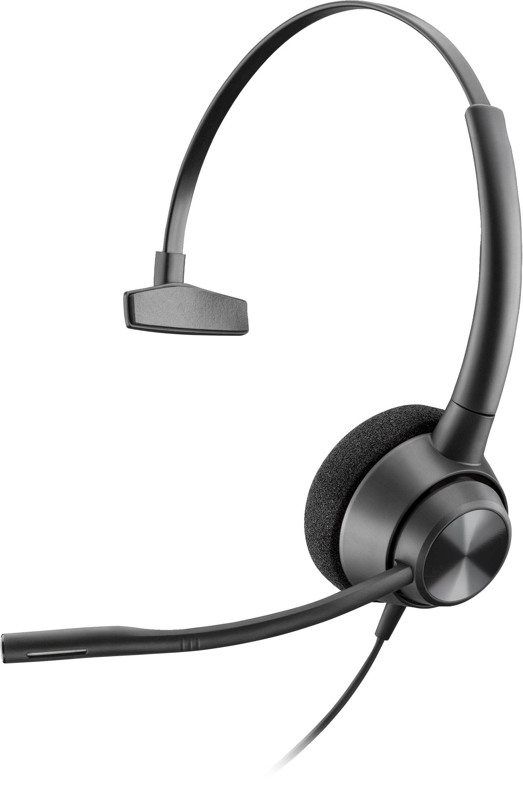 POLY Cuffie monoaurali EncorePro 310 con Quick Disconnect TAA (Headset EncorePro 310 QD)