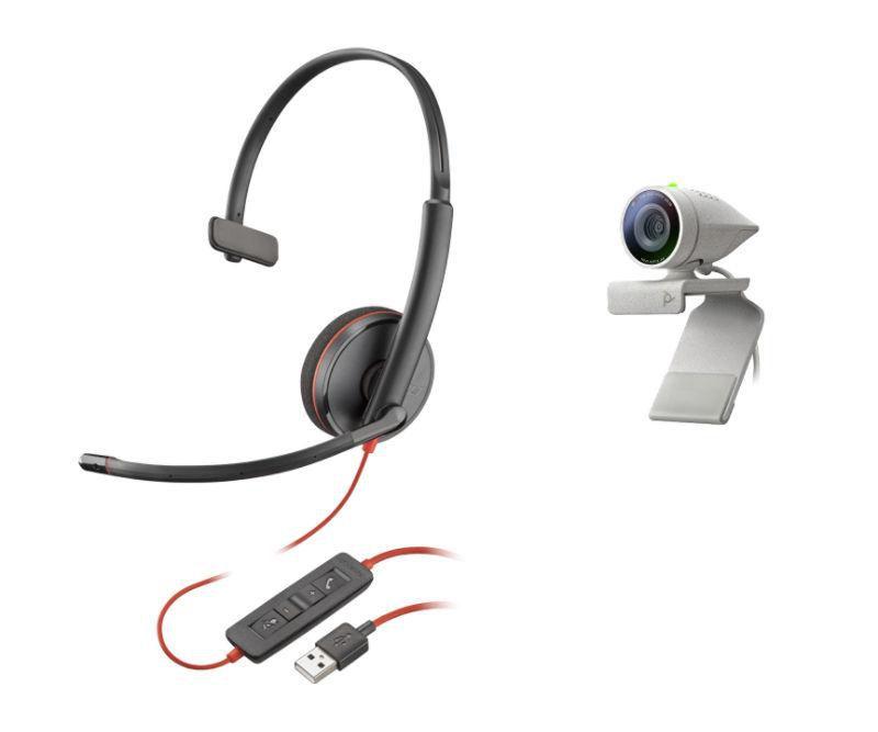 WEBCAM STUDIO P5+CUFFIA BW 321 2200-87120-025 0-POLY