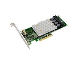 Microsemi SmartRAID 3154-16i controller RAID PCI Express x8 3.0 12 Gbit/s (Adaptec SmartRAID 3154-16i 4GB SAS 16 HDD Sgl. PCIe