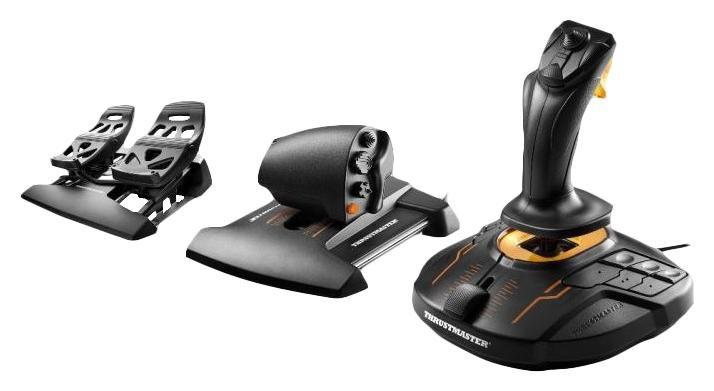 Thrustmaster T-16000M FCS Flight Pack Nero USB Joystick Analogico/Digitale MAC, PC (Thrustmaster T.16000M FCS Flight Pack)