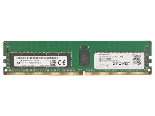 2-Power 2P-01KN301 memoria 16 GB 1 x 16 GB DDR4 2400 MHz Data Integrity Check (verifica integrità dati)