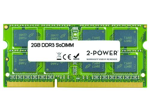 2-Power 2P-536723-351 memoria 2 GB 1 x 2 GB DDR3 1333 MHz