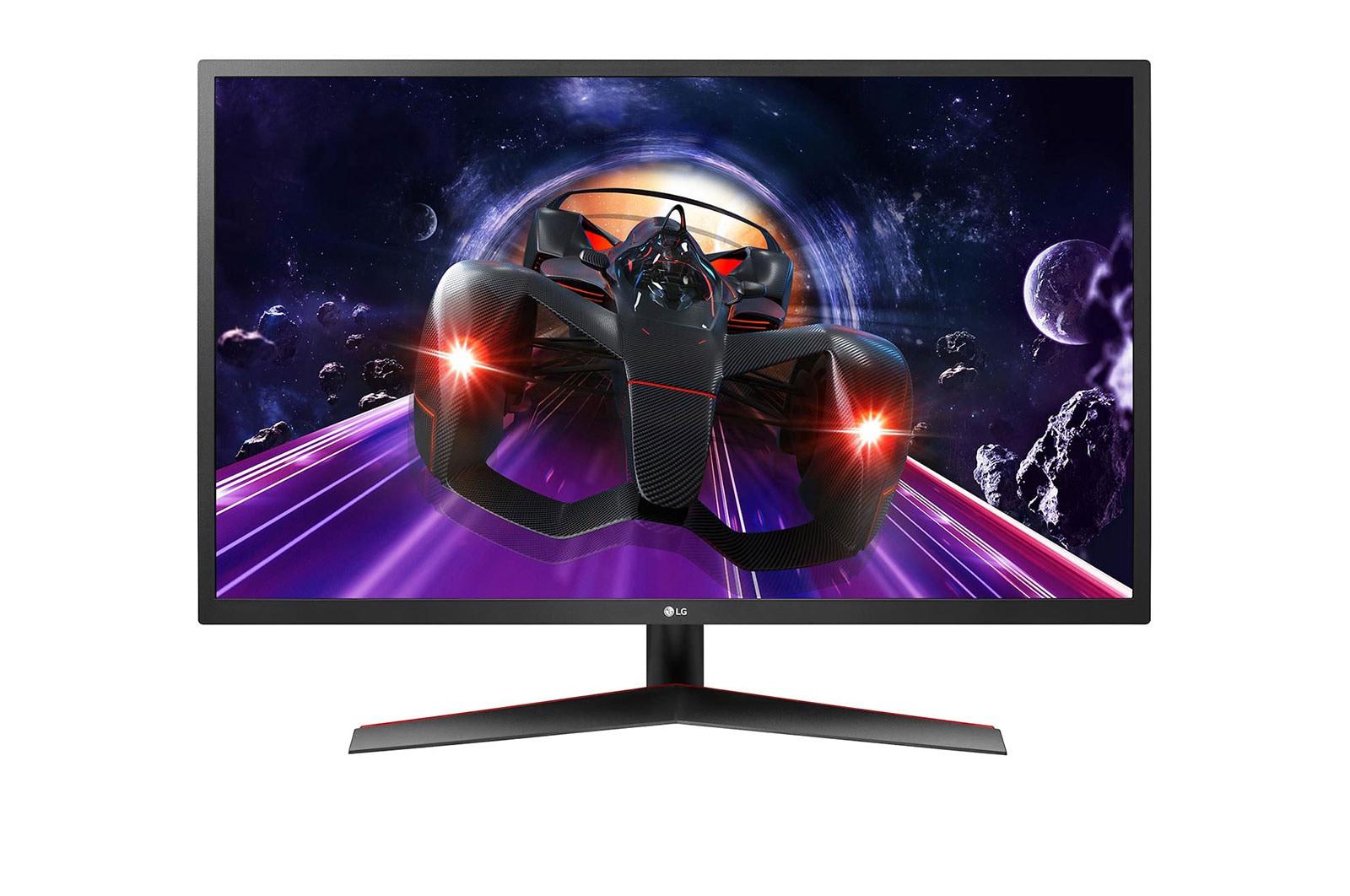 LG 32MP60G-B Monitor PC 80 cm (31.5") 1920 x 1080 Pixel Full HD LED Nero Rosso