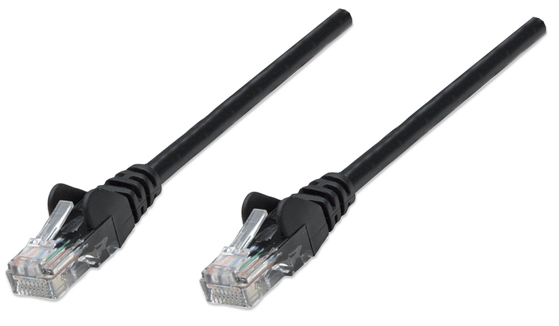 Intellinet 15m Cat6 cavo di rete Nero U/UTP (UTP)