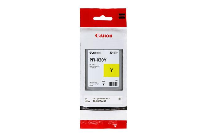 Canon PFI-030Y cartuccia d'inchiostro 1 pz Originale Giallo (Canon 3492C001 PFI-030Y ink cart YELLOW)