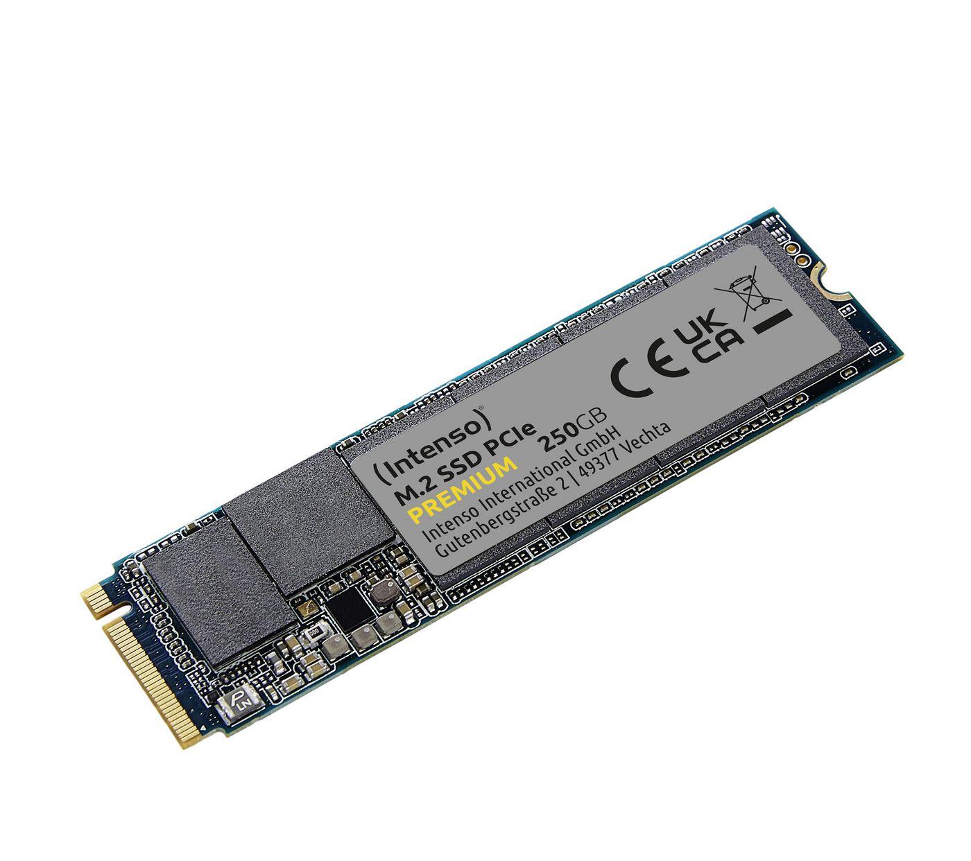 Intenso M.2 SSD PCIe Premium 250 GB PCI Express 3.0 NVMe (250GB Intenso M.2 PCIe NVMe SSD)