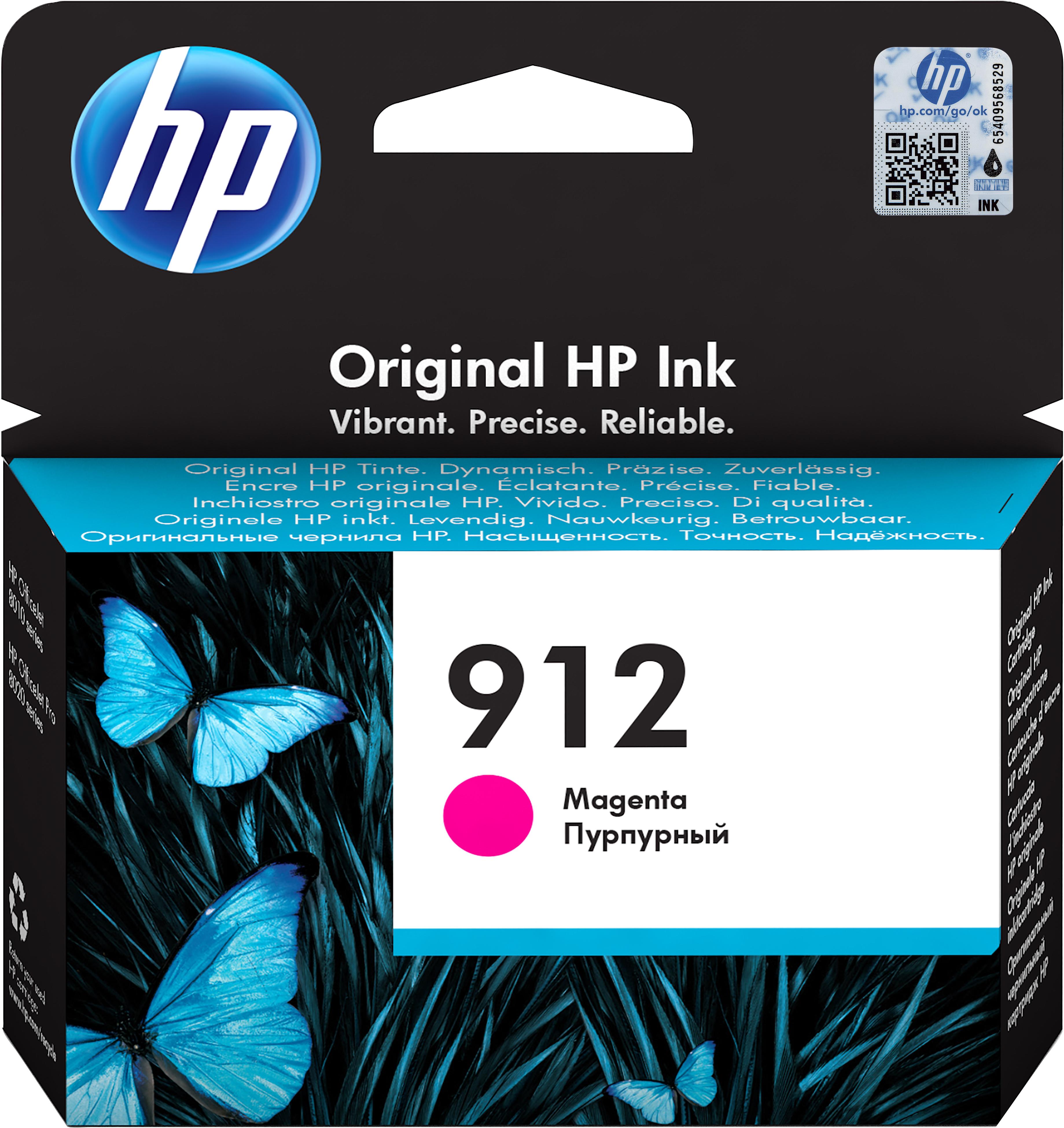 HP Cartuccia di inchiostro magenta originale 912