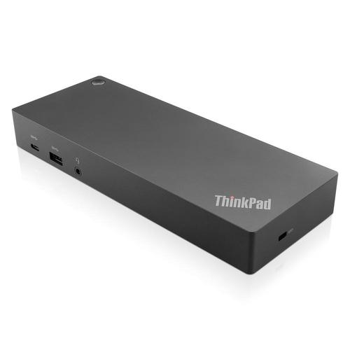 ThinkPad Hybrid USB-C with USB-A Dock includes power cable. For EU.