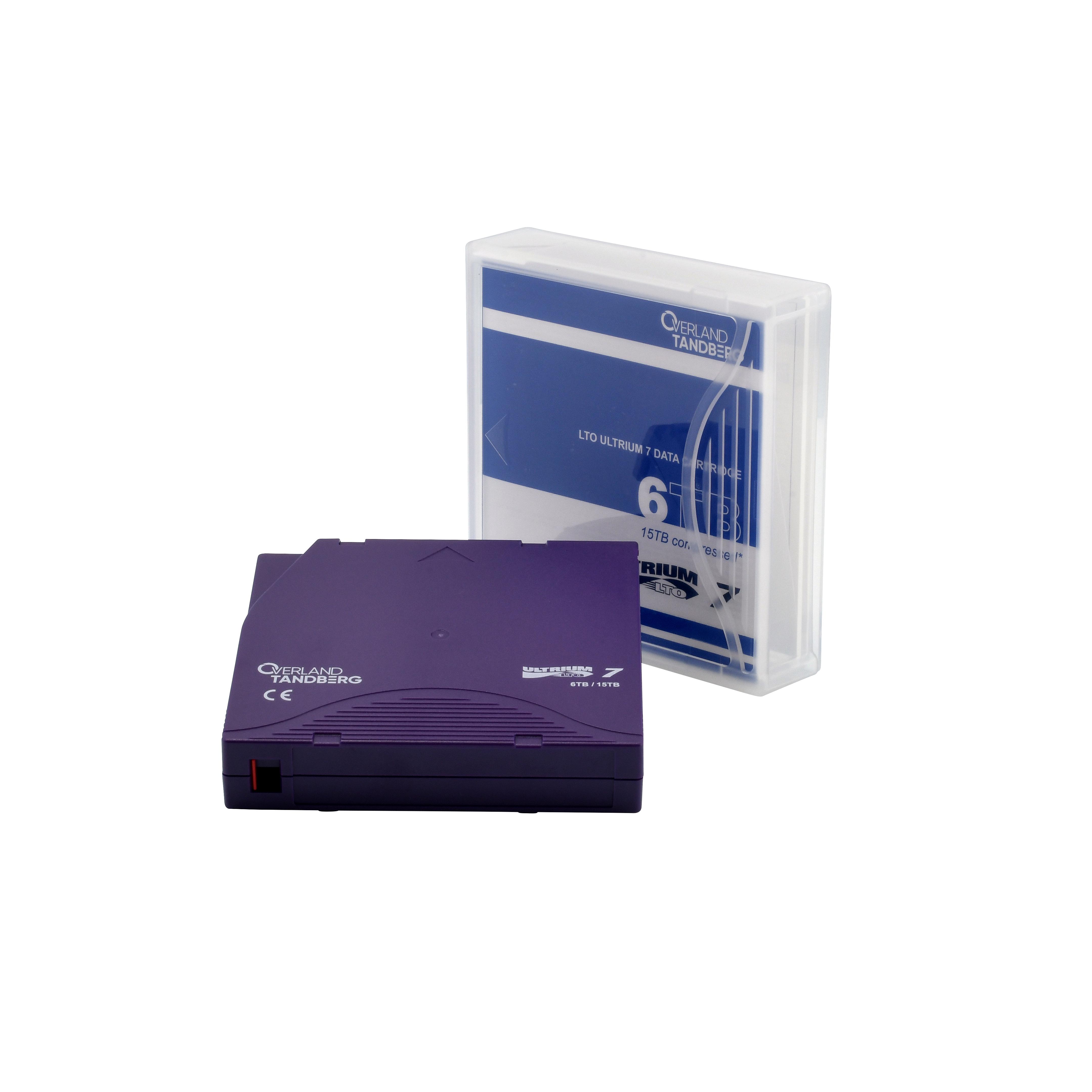 Overland-Tandberg TANDBERG LTO-7 DATA CARTRIDGE 6/15TB PRE-LABELED 5-PACK Nastro dati vuoto 6 TB