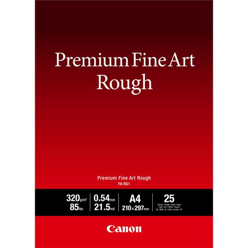 Canon Carta Premium Fine Art Rough FA-RG1 A4, 25 fogli