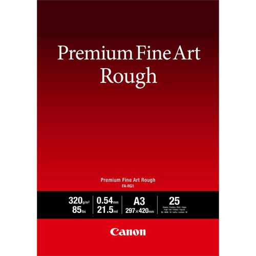 Canon Carta Premium Fine Art Rough FA-RG1 A3, 25 fogli