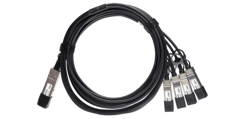 ATGBICS 470-AAXH-C cavo InfiniBand e in fibra ottica 5 m 40G QSFP+ 4x SFP+