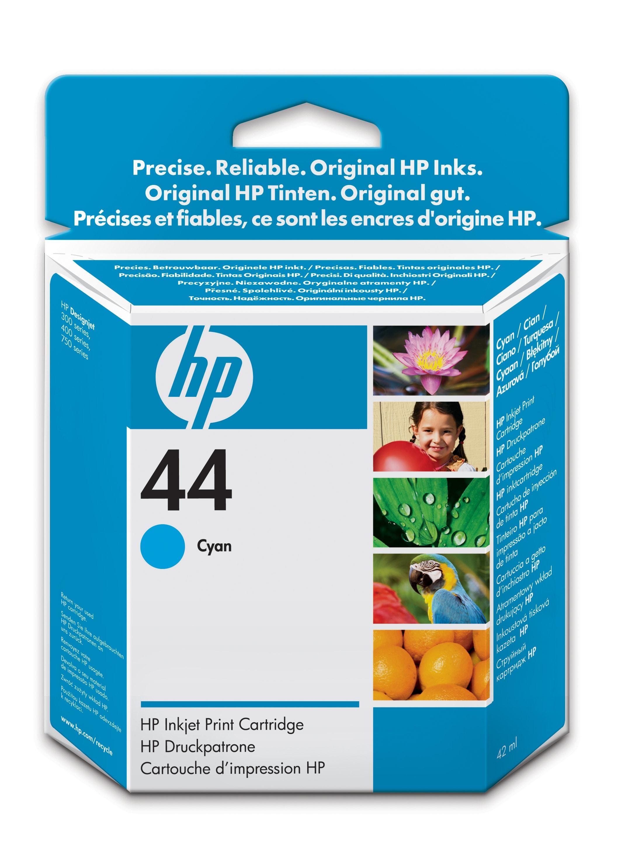 CARTUCCIA HP PRINT CARTRIDGE 44 CIANO