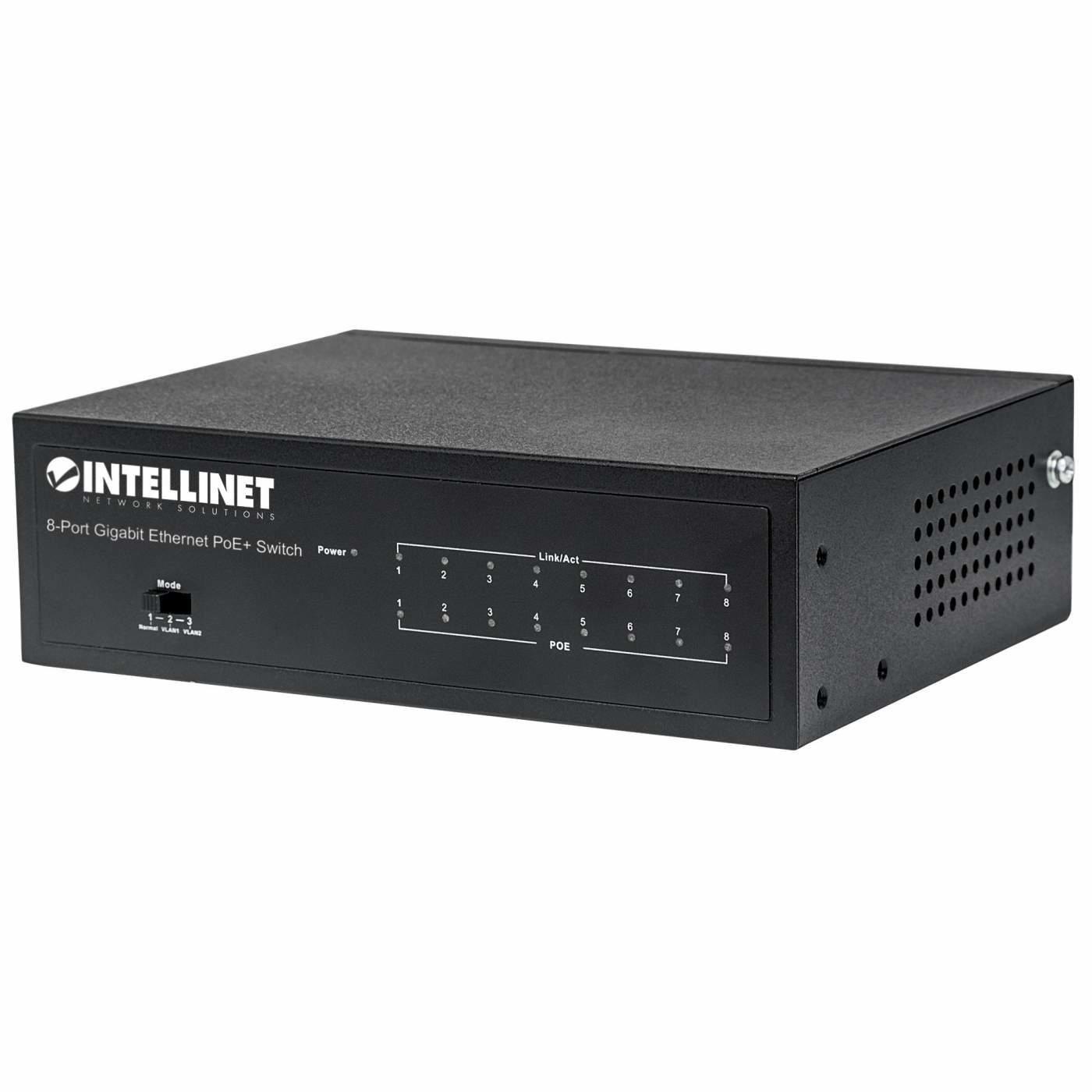 PoE+ Gigabit Ethernet a 8 porte