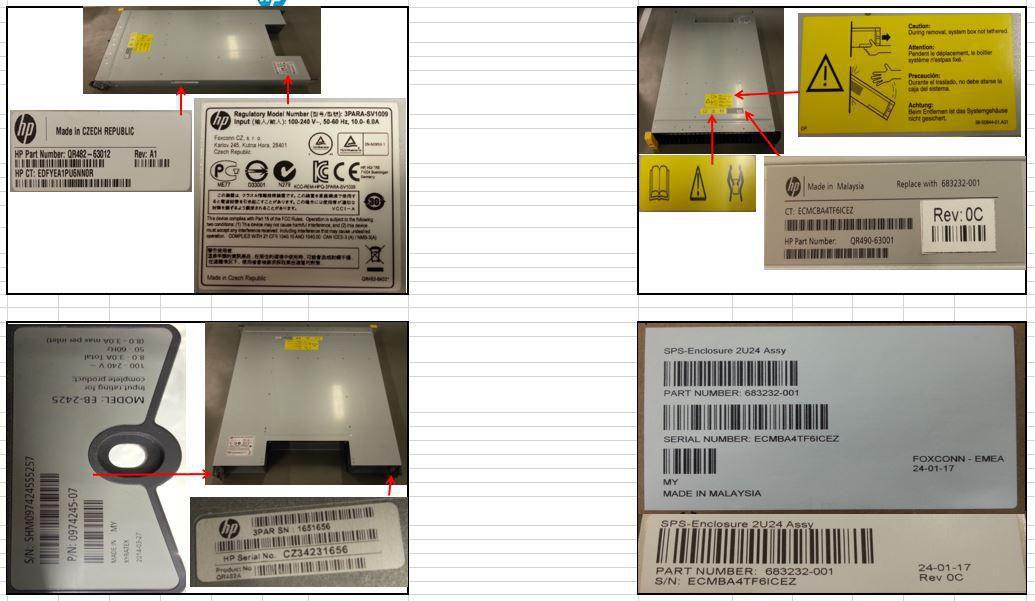 CONTENITORE MIDPLANE 2U24 ASSY