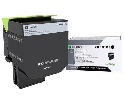 Lexmark 71B0H10 cartuccia toner 1 pz Originale Nero