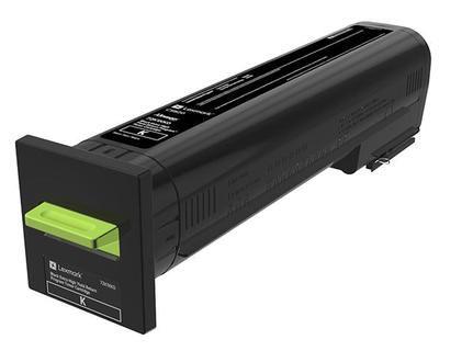 Lexmark 72K2XK0 cartuccia toner 1 pz Originale Nero (LEXMARK CS820 BLACK TONER EXTRA HIGH YEILD)