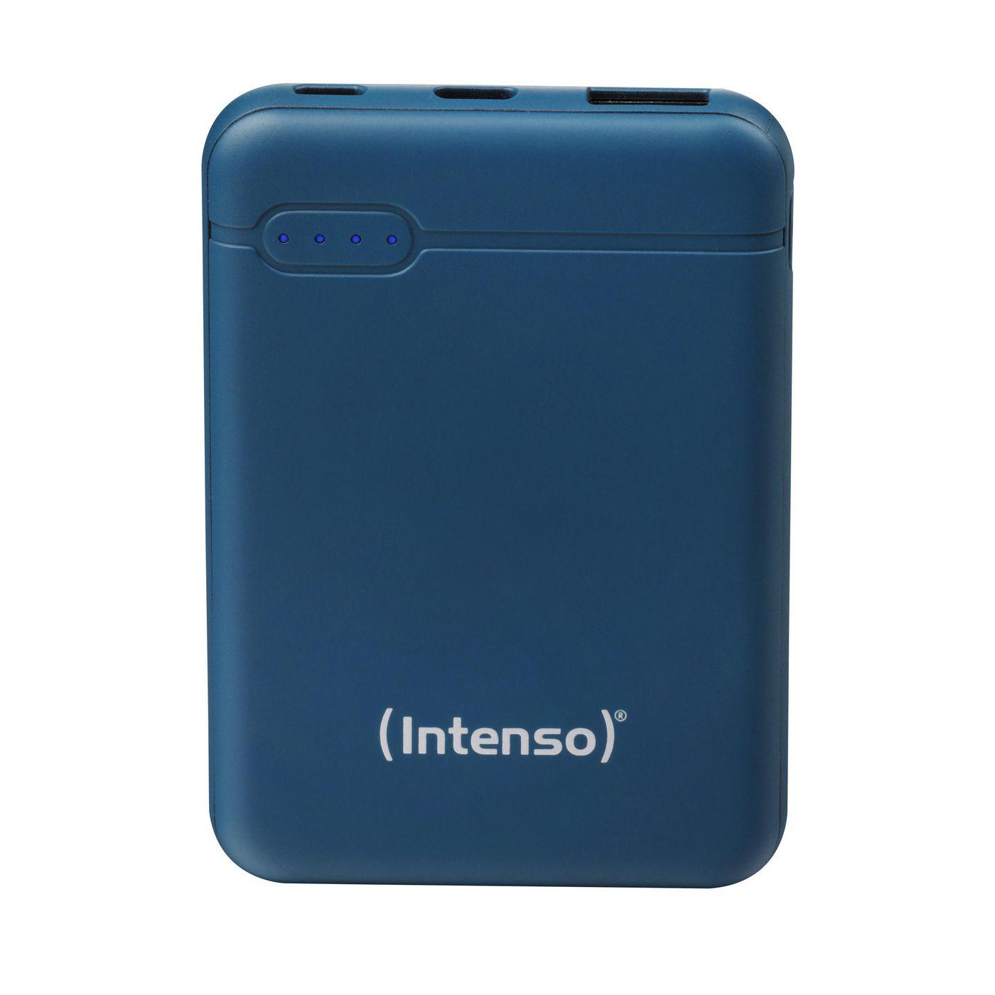 Intenso XS5000 Polimeri di litio LiPo 5000 mAh Colore benzina (Intenso Powerbank XS5000 powerbank - L)