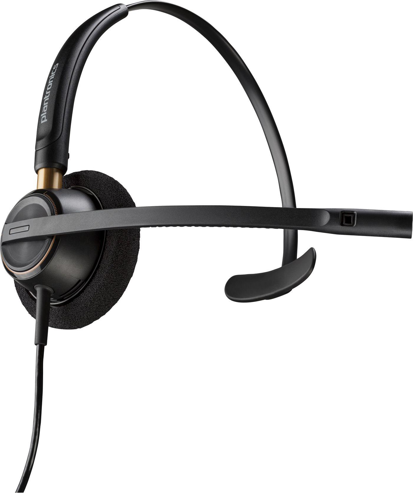 POLY Cuffie digitali monoaurali EncorePro 510D con Quick Disconnect TAA (POLY EP 510D WQD MD HEADSET TAA)