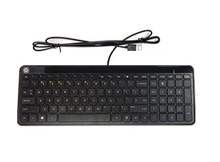 HP 801526-031 tastiera USB QWERTY Inglese UK Nero