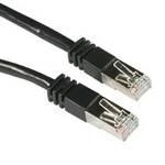 C2G 3m Cat5e Patch Cable cavo di rete Nero (C2G Cat5e Booted Shielded [STP] Network Patch Cable - Cavo patch - RJ-45 [M] a RJ-4