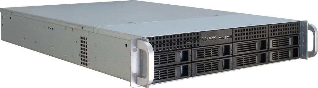 Rack Ipc 2U-2408 Nero,