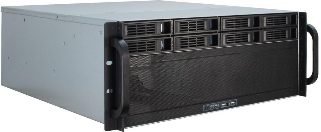 4U-4408 Rack Nero, Argento