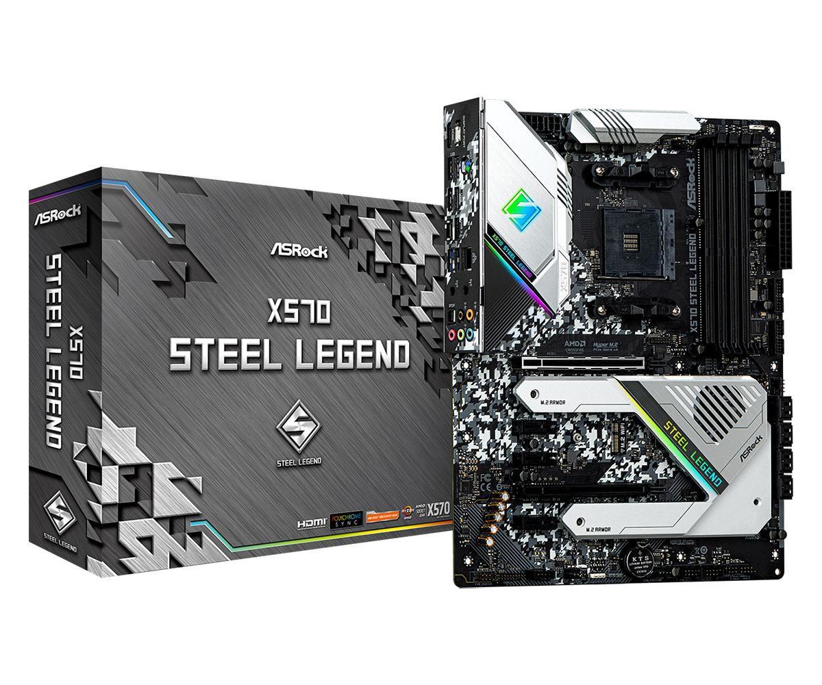 X570 Leggenda in acciaio Amd X570