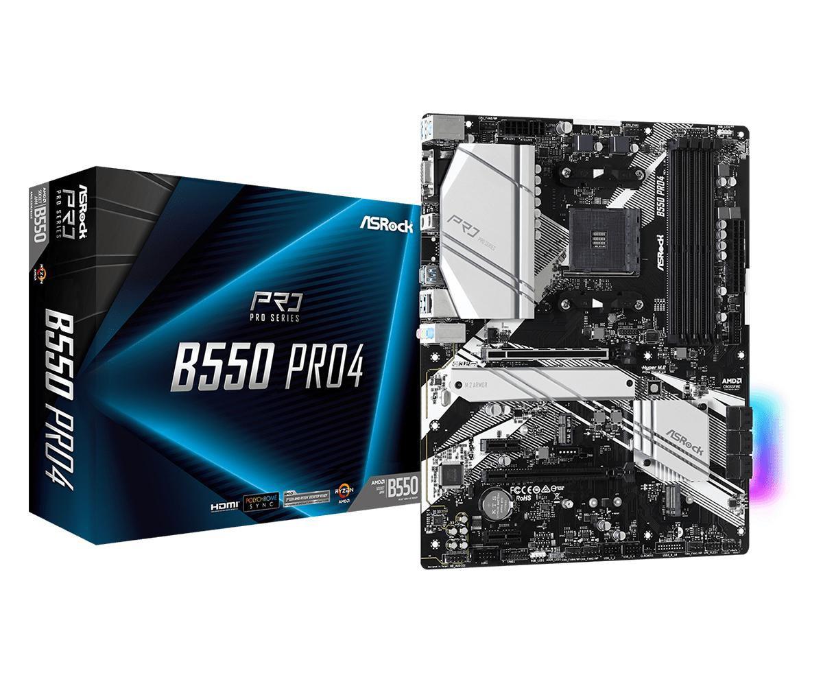 B550 Pro4 Amd B550 Presa Am4