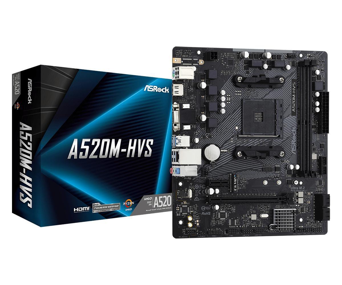 A520M-Hvs Amd A520 Presa Am4