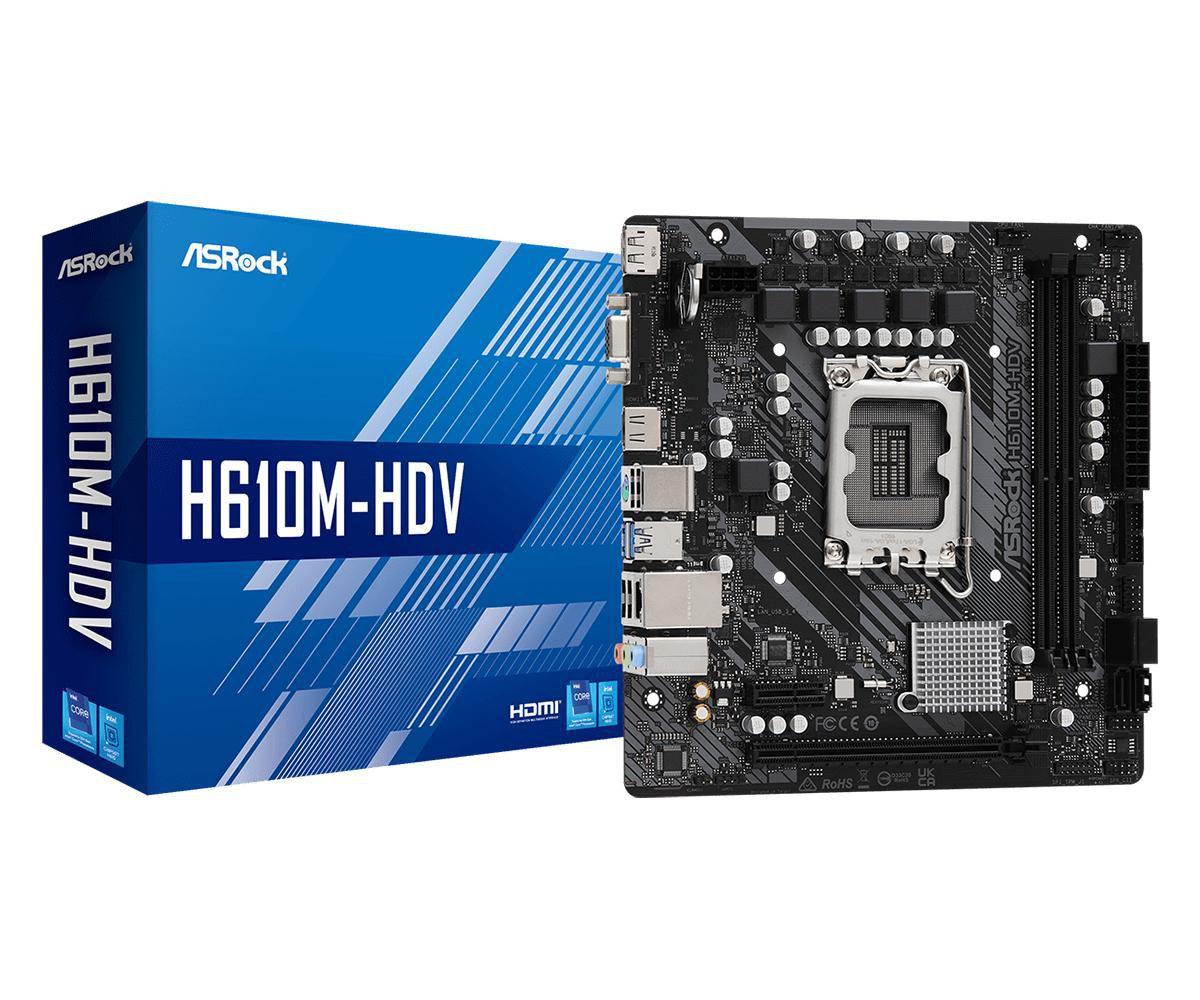 H610M-Hdv Intel H610 Lga 1700