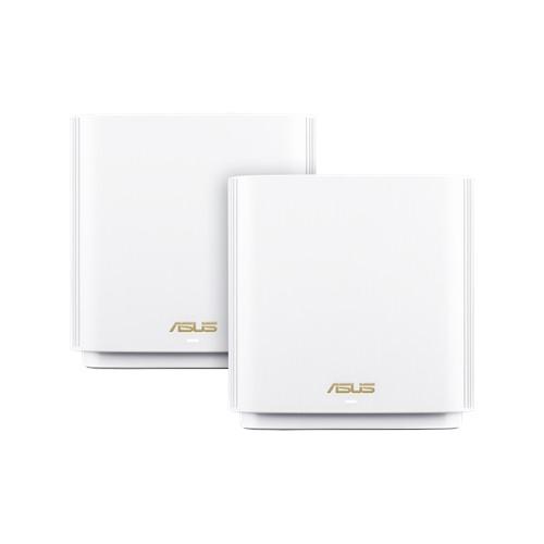 ASUS ZenWiFi AX (XT8) router wireless Gigabit Ethernet Banda tripla (2.4 GHz/5 GHz/5 GHz) Bianco