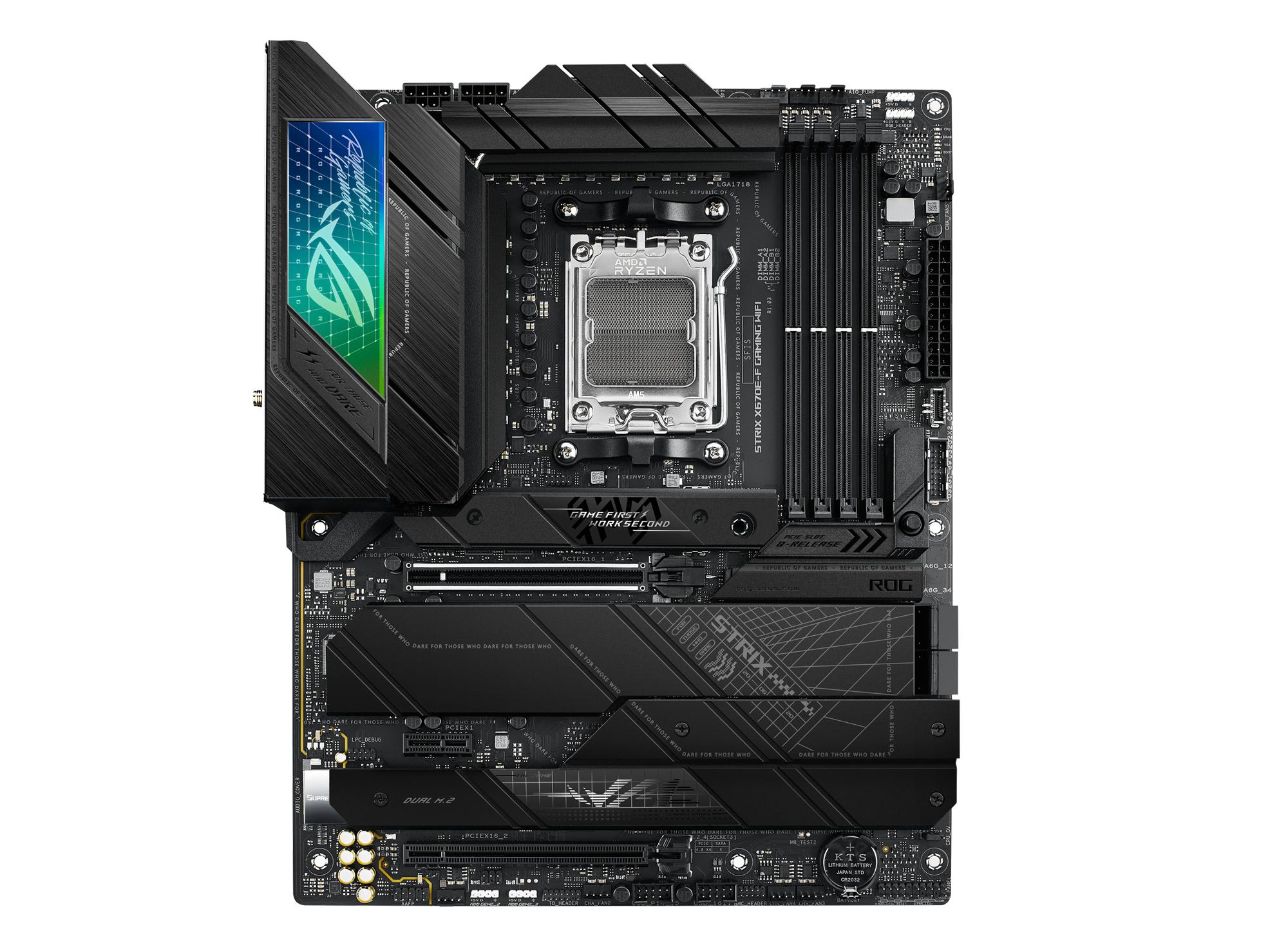 ASUS ROG STRIX X670E-F GAMING WIFI AMD X670 Presa di corrente AM5 ATX