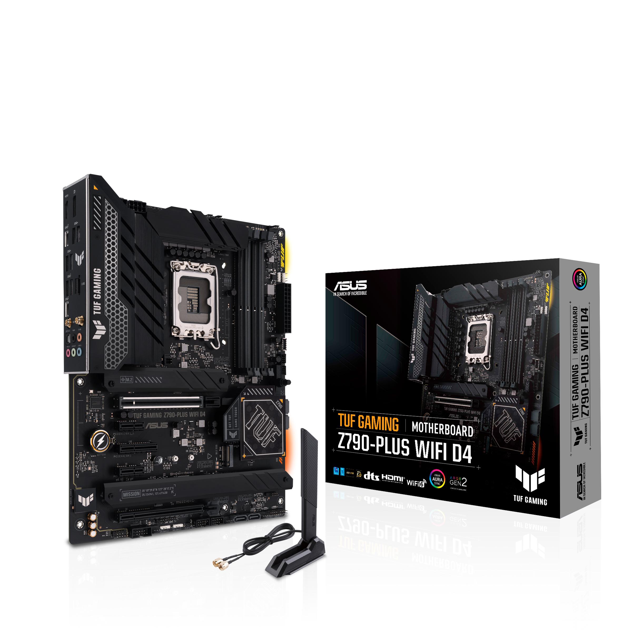 ASUS TUF GAMING Z790-PLUS WIFI D4 Intel Z790 LGA 1700 ATX (ASUS 1700 TUF GAMING Z790-PLUS WIFI D4)