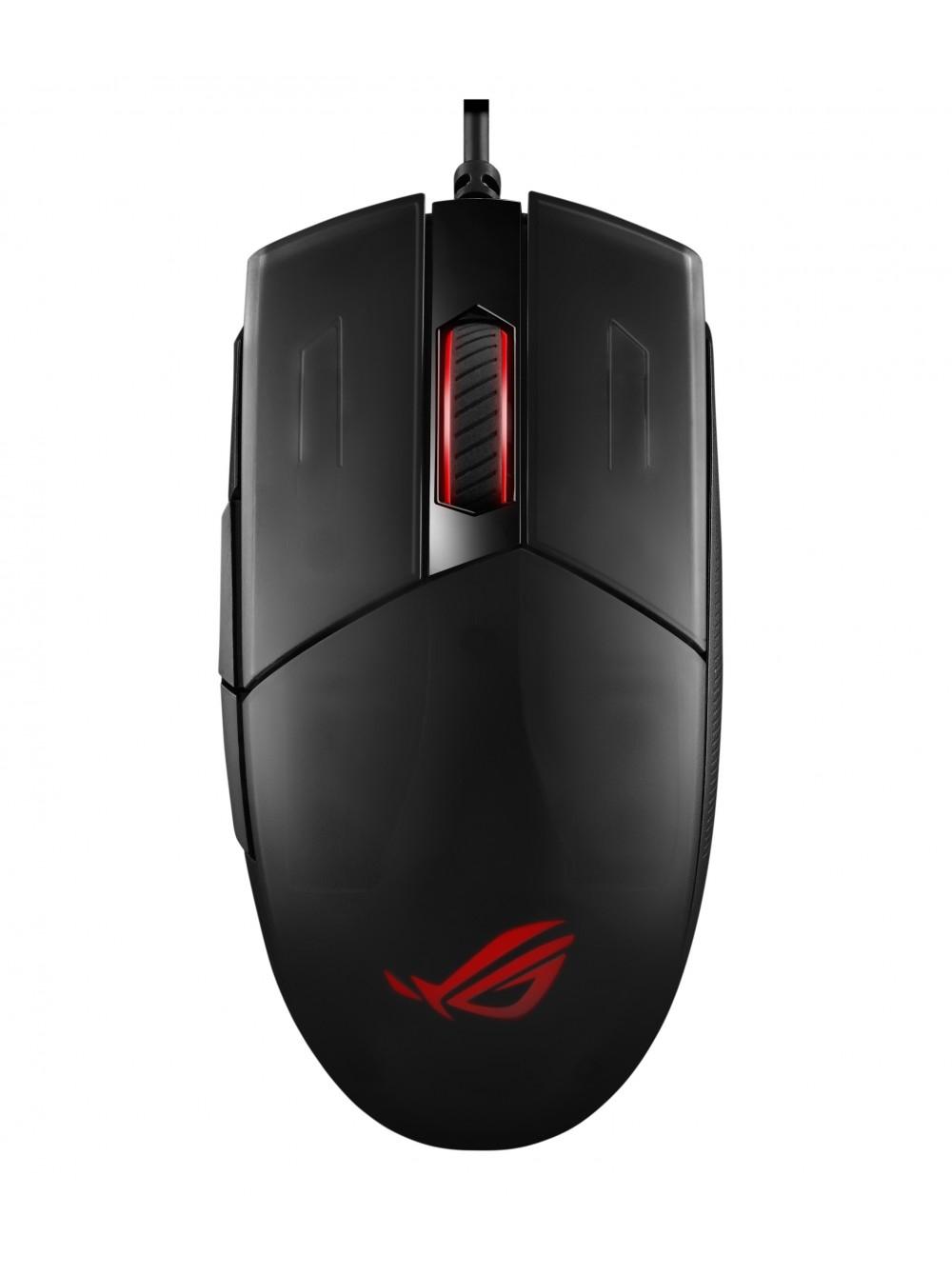 ASUS ROG Strix Impact II mouse Ufficio Ambidestro USB tipo A Ottico 6200 DPI