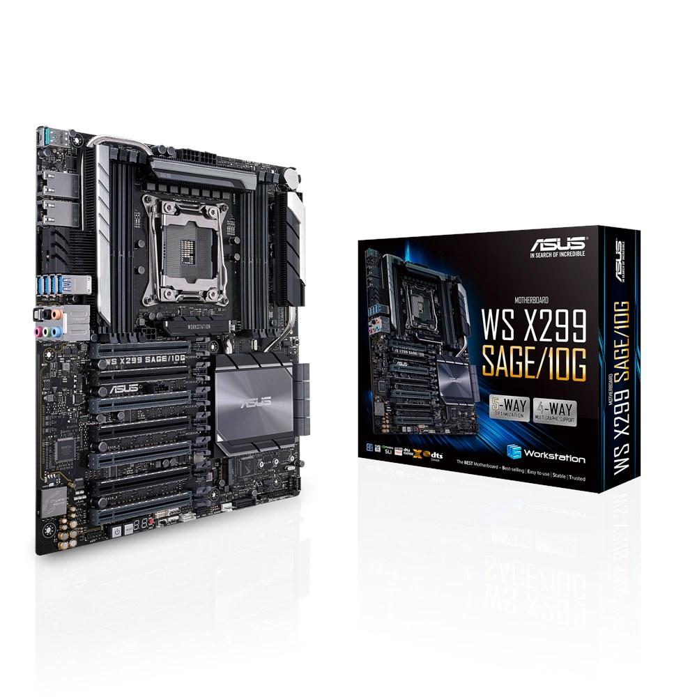 ASUS WS X299 SAGE/10G Intel X299 LGA 2066 (Socket R4) SSI CEB