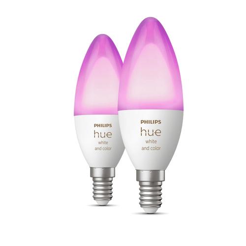 Philips Hue White e Color ambiance 2 Lampadine Smart E14 25 W