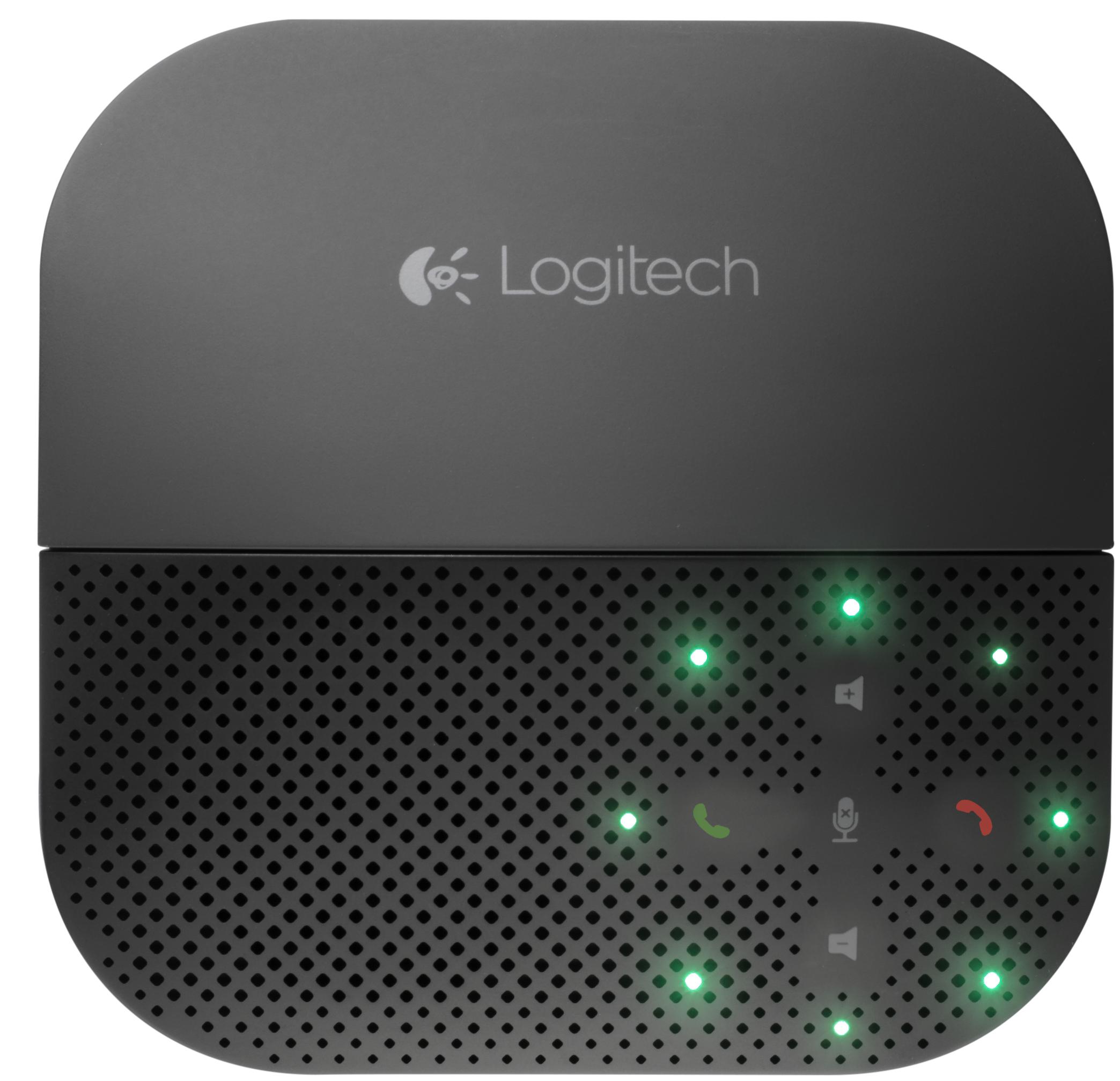 Logitech 980-000742 vivavoce Telefono cellulare USB/Bluetooth Nero (Logitech Mobile Speakerphone P710e)