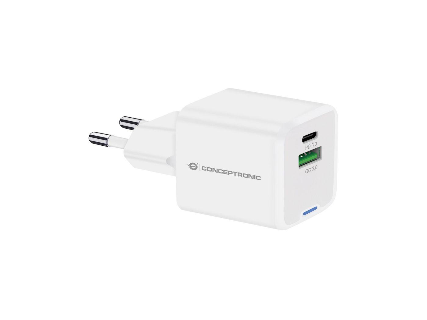 Pd USB Gan a 2 porte da 20 W