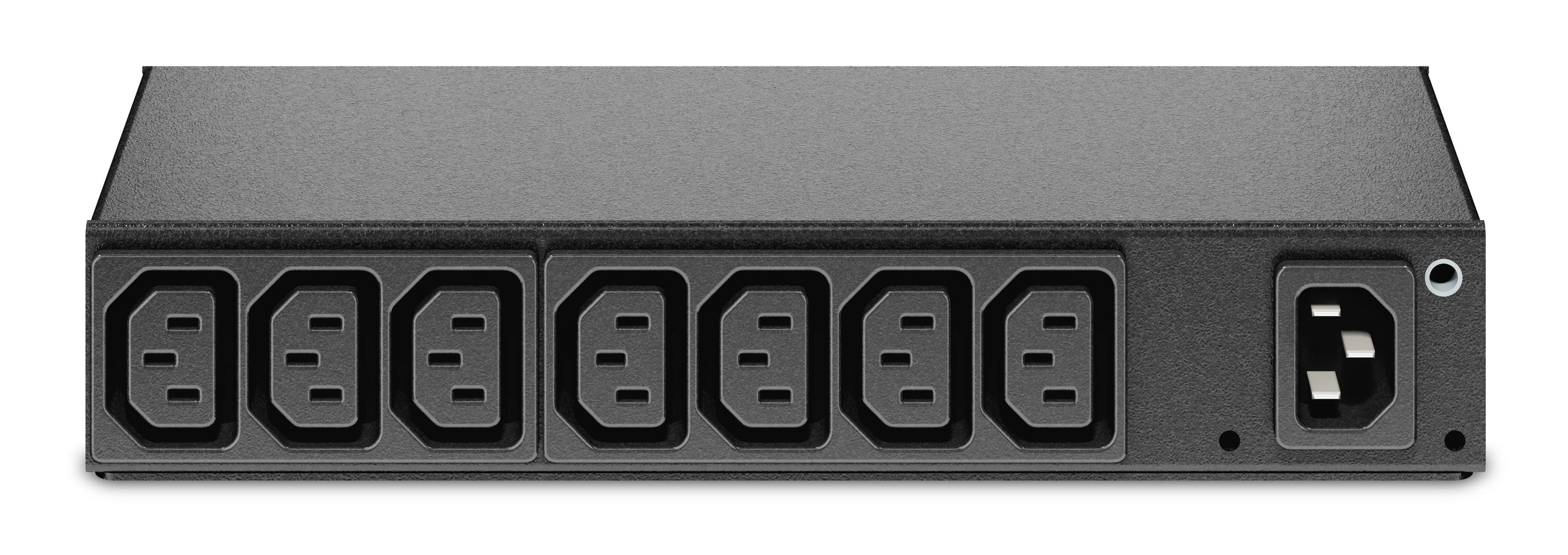 APC AP6015A unità di distribuzione dell'energia (PDU) 8 presa(e) AC 0U/1U Nero