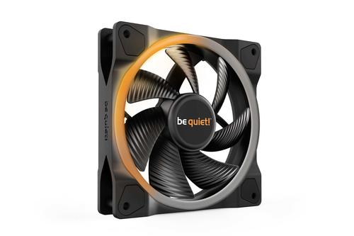 silenzio! Ali leggere | Custodia PWM 120mm per computer Ventilatore 12 cm Nero 1 pz