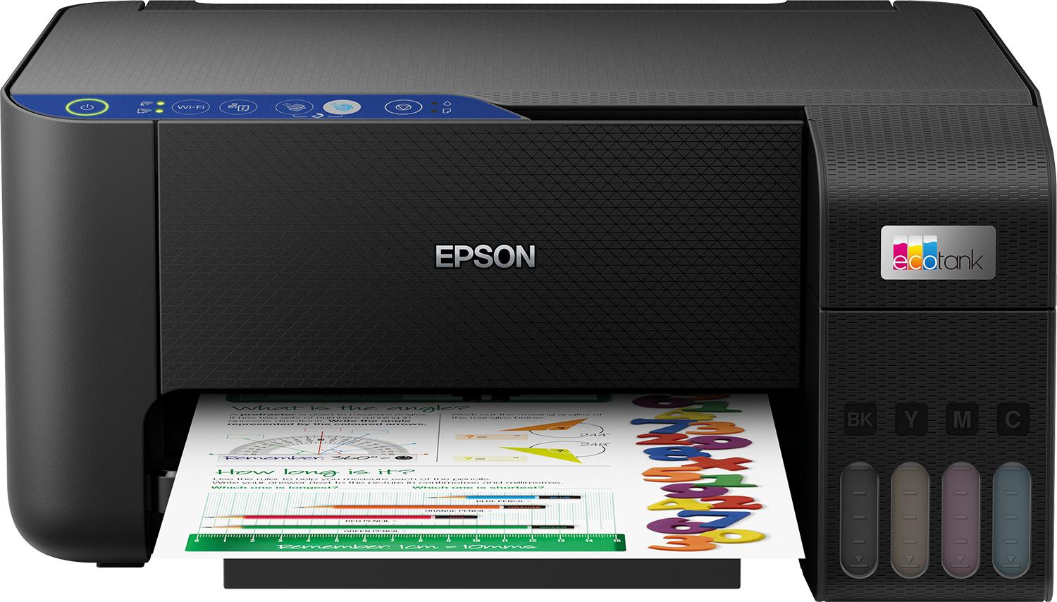 Epson EcoTank ET-2811 stampante multifunzione inkjet 3-in-1 A4 serbatoi ricaricabili alta capacità 4 flaconi inclusi pari a 3